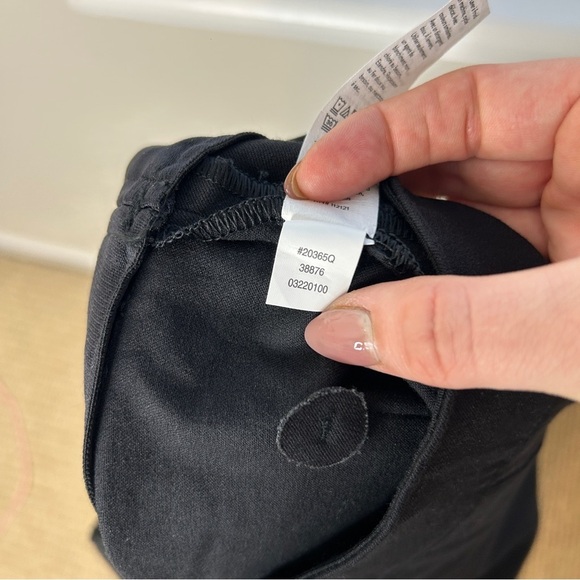 NEW SPANX Polished Ankle Slim Black Pants Size Medium Petite - Picture 7 of 11